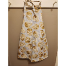 Glitter Skulls kitchen apron