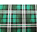 Green plaid kitchen apron