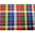 Primary Colored Plaid kitchen apron Primary Colored Plaid kitchen apron