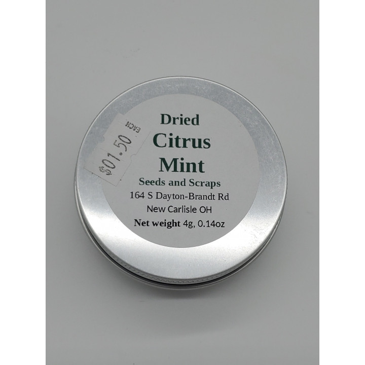 Dried Citrus Mint